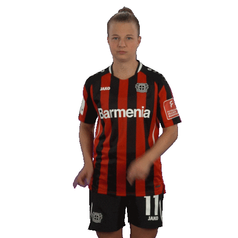 Pointing Click Sticker by Bayer 04 Leverkusen