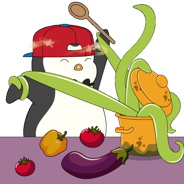Culinary Arts Cooking Sticker by Pudgy Penguins