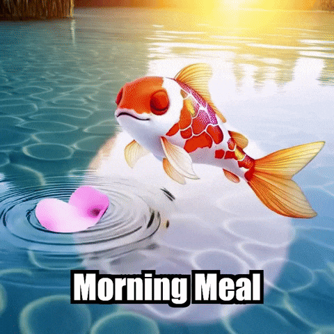 Koi Fish Pond Life GIF by TheConfishius