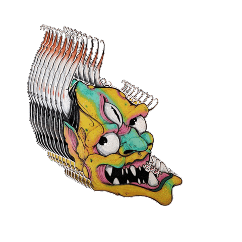 Japan Yokai Sticker by BOYISHMIND