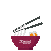 Hungry Bon Appetit Sticker by MoreCravingsMEA