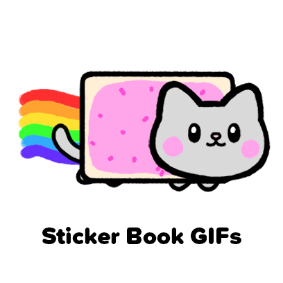 Rainbow Skipping Sticker by Sticker Book iOS GIFs