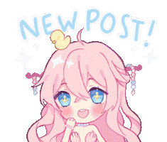 ariru anime kawaii fire baby Sticker