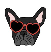 French Bulldog Dog Sticker by fashionlush