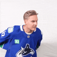 Pump Up Sport GIF by Vancouver Canucks