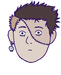 Illustration Halloween Sticker by Luise Mirdita