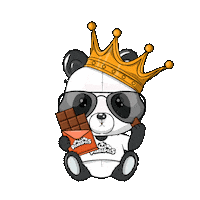 Chocolate Candy Sticker by PandaPals