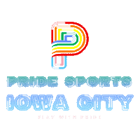 Iowa City Pride Sports Sticker by Pride Sports USA