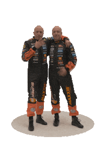 Driving Tom Coronel Sticker