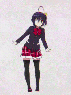 Love Chunibyo Other Delusions Anime Girl GIF