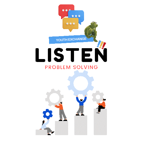 Communication Listen Sticker by ARCAS Puglia