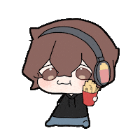 Bungo Stray Dogs Fries Sticker