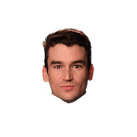 alex floating head Sticker by Originals