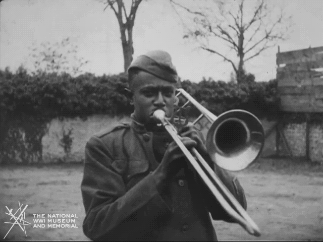 NationalWWIMuseum giphyupload good morning black and white trump GIF