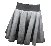 black_mountain ootd skirt bm black mountain Sticker