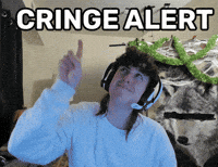 Pointing Eww GIF