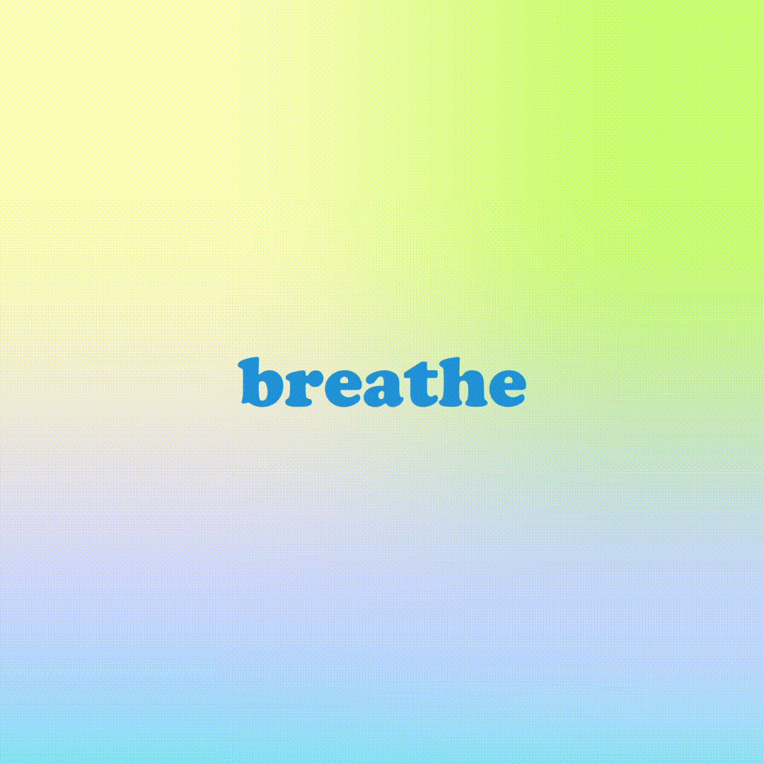 Breathe Blue Shield GIF by DoSomething