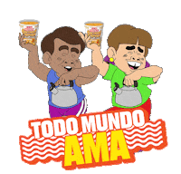 nissinbrasil cup snacks ramen noodles Sticker
