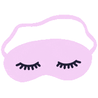martascupelli night sleep mask dream Sticker