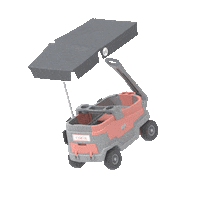 Beach Day Sticker by Burleigh Wagon