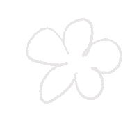 Flower Line Sticker