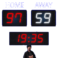 59 Away Sticker