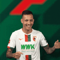 Happy Dance GIF by FC Augsburg 1907