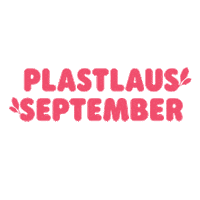 plastlaus_september plastlaus plastlaust plastlausseptember Sticker