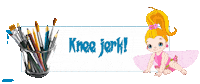 Knee Jerk Sticker