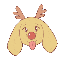 Happy Dog Sticker by singapaw