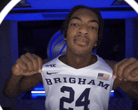 Byu Basketball Knight GIF by BYU Cougars