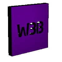 W3B marketing internet agency web Sticker