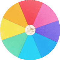 HellionToys rainbow color wheel colour wheel hellion toys Sticker