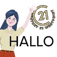 C21 Hallo Sticker by Century21 Indonesia