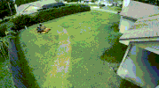 lawn satisfying GIF