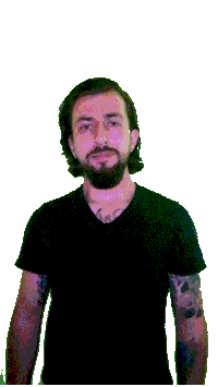 Black Shirt Yes Sticker by Nico Rocha C