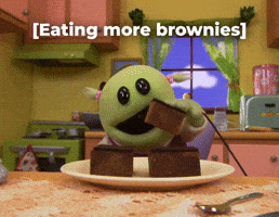 Eating more brownies