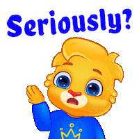 Not Funny What Sticker by Lucas and Friends by RV AppStudios