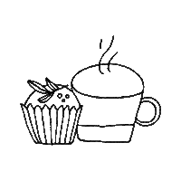 Coffee Tea Sticker