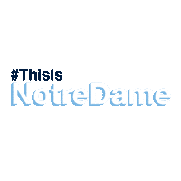 Notre Dame Study Sticker by The University of Notre Dame Australia