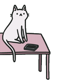 Cat Phone Sticker