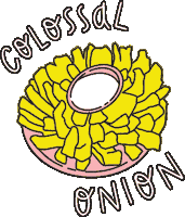 Onion Deepfried Sticker by Calgary Stampede