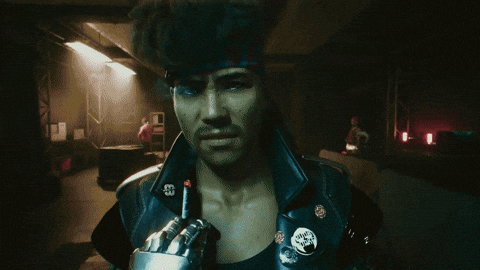 Keanu Reeves V GIF