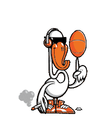 krinkywinky basketball cool smoke weed Sticker