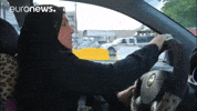 Taxi Driver Woman GIF by euronews