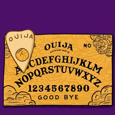 Ouija Board Halloween GIF by #GoVote