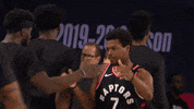 Nba Playoffs Hug GIF by NBA