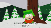 kyle broflovski singing GIF by South Park 
