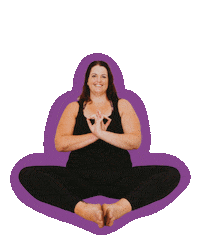 vitalbeat yoga yogi curvy asana Sticker
