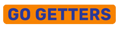 GO-GETTERS fun work money job Sticker